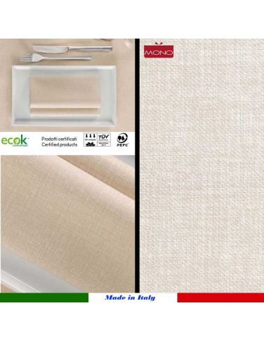 Tovagliolo in Airlaid Fabric Avorio 40x40