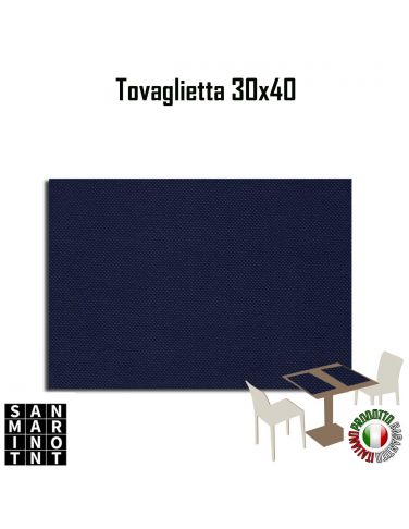 Tovaglietta Americana Blu notte 30x40