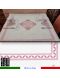 Coprimacchia Airlaid Antico Rosone 100x100 bordeaux