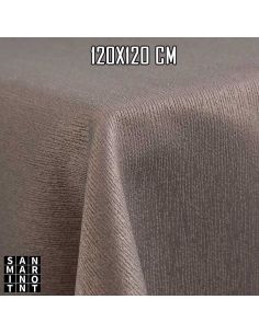 Tovaglia antimacchia in poliestere 120x120
