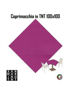 Coprimacchia 100x100 in tnt colore Fuxia
