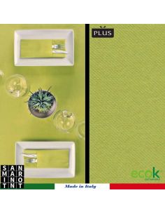 Tovaglioli 40x40 in Airlaid Plus Verde Olio