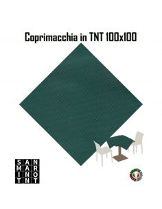 Coprimacchia 100x100 in tnt colore Verde Scuro