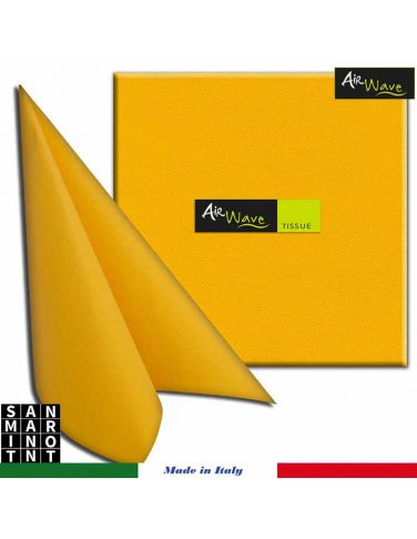 Tovagliolo 2 veli Airwave 40x40  giallo
