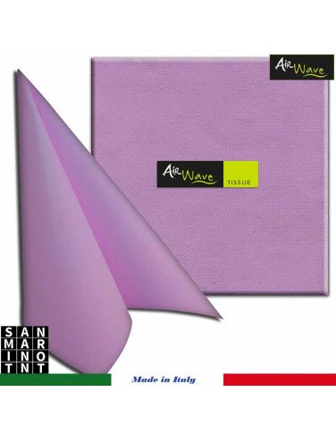Tovagliolo 2 veli Airwave 40x40  lilla