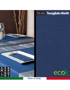 Tovaglioli in Airlaid Blu...
