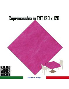 Coprimacchia 120x120 in tnt colore Fuxia