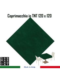 Coprimacchia 120x120 in tnt colore Verde