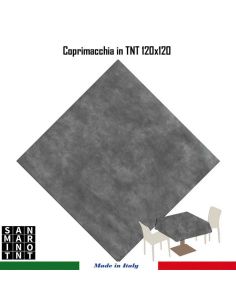 Coprimacchia 120x120 in tnt colore Grigio