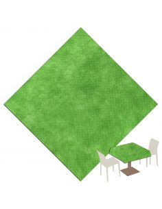 Coprimacchia 120x120 in tnt colore Verde Mela