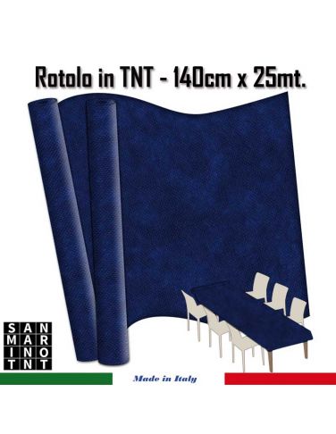 Rotoli in TNT cm.140x25 mt blu
