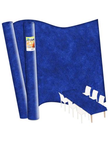 Rotolo in TNT cm.118x25 mt colore blu elettrico