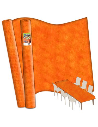 Rotolo in TNT cm.118x25 mt colore arancio