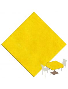 Tovaglia in tnt monouso 140x140 colore Giallo