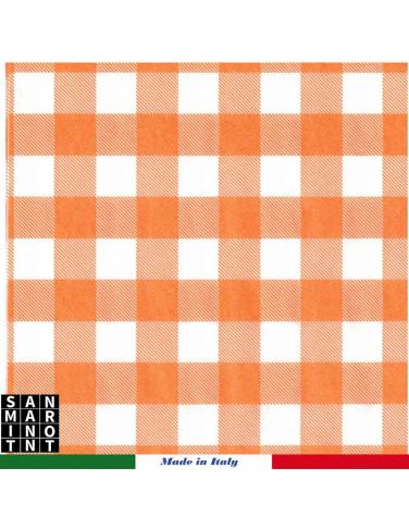 Tovagliolo in Airlaid BISTROT arancio 40x40 pz.750