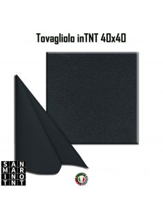 Tovagliolo in Airlaid Nero...