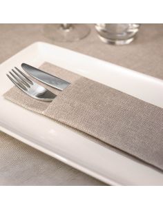 Tovaglioli Tasca 40x32 Iuta Cappuccino