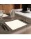Coprimacchia 100x100 in tnt colore Marrone