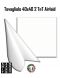 Tovagliolo in Airlaid Bianco 40x40