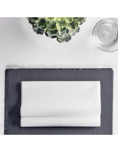 Tovagliolo in Airlaid Bianco 40x40