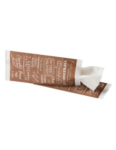 Busta portaposate Espresso con tovagliolo 500 pz