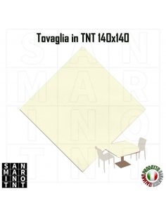 Tovaglia 140x140 in tnt...