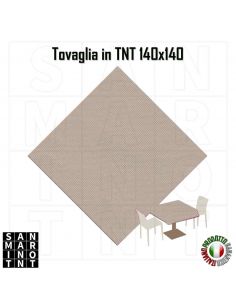 Tovaglia monouso 140x140 in tnt colore Sabbia