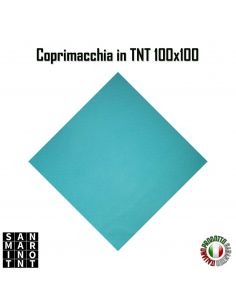 Coprimacchia in tnt colore Blu Tiffany