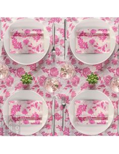 Tovagliolo in Airlaid Garden Fuxia 40x40 2