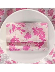 Tovagliolo in Airlaid Garden Fuxia 40x40