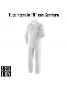Tuta intera con cappuccio
