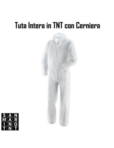 Tuta intera con cappuccio