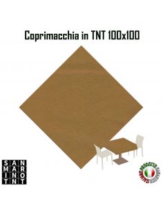 Coprimacchia 100x100 in tnt colore ORO 100 pz.